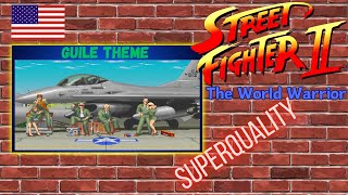 Guile Theme  Street Fighter 2 snes SUPERQUALITY [upl. by Aneez]