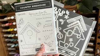 Birdhouse Card Designs with Stampin Up Country Birdhouse Bundle [upl. by Tnahs81]