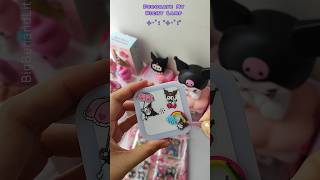 Decorate My Night Lamp with Kuromi Stickers 💜😍 sanrio kuromi mymelody kawaii cute shorts [upl. by Anaujait752]