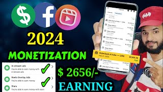 Facebook monetization 2024  Facebook monetization kaise kare  Facebook all Monetization tools on [upl. by Isleana36]