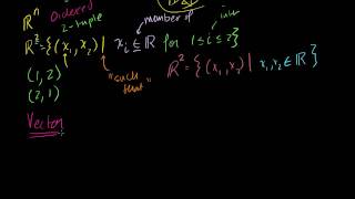 Linear Algebra Introduction to Vectors [upl. by Enoch]