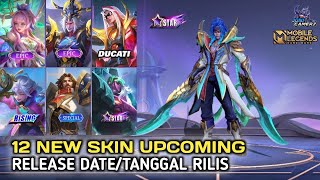 NEW SKIN  ZHASK STARLIGHT MARTIS STARLIGHT KHUFRA EPIC KAGURA EPIC LEOMORD DUCATI MLBB [upl. by Mathe]