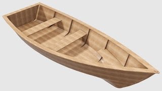 Design of a small boat full length [upl. by Yrffej]