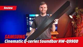 De meest krachtige Samsungsoundbar OOIT  De HWQ990D [upl. by Cruce925]