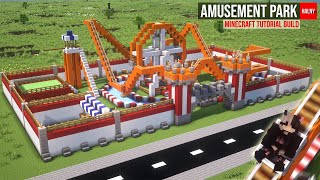 How to build an amusement park in Minecraft [upl. by Nomsed390]