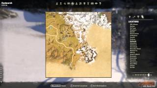 Eastmarch Treasure Map V Location  The Elder Scrolls Online [upl. by Aner213]