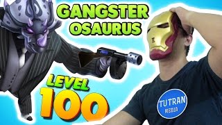 Monster Legends Gangsterosaurus level 1 to 100  Combat PVP [upl. by Buzzell]