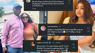 REGINA DANIELS apologises to ned nwoko PUBLICLY after saying she had 20 boyfriends before they met🙆 [upl. by Elleoj]