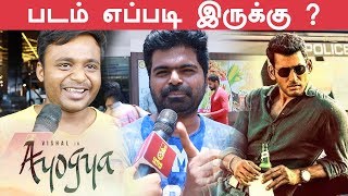 Ayogya Public Opinion  Vishal  Raashi Kanna [upl. by Cory221]