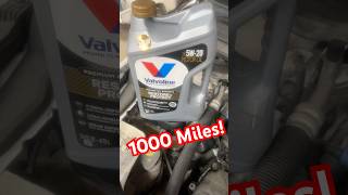 Valvoline Restore and Protect 1000Mile Test automobile oil diy [upl. by Sylas]