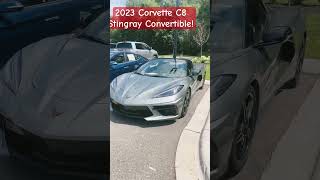 2023 Chevrolet Corvette C8 Stingray Convertible  Hypersonic Gray Metallic [upl. by Janice]