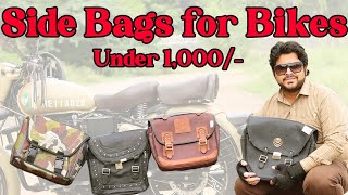 Saddle Bags For Bikes  Side Bags for Bike  Saddle Bags under 1000 [upl. by Lougheed]