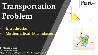 Transportation Problem Part1 What is Transportation ProblemMathematical Formulation [upl. by Scarface]