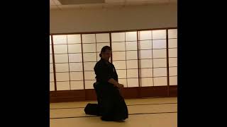 無外流居合道捨 Mugai Ryu iaido Kata Sha [upl. by Kliber23]