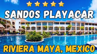 Sandos Playacar  Riviera Maya Mexico AllInclusive Resort [upl. by Atiuqin]