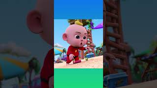 Swimming Song  3D Animation Rhymes amp Songs For Children shorts 3d song kids [upl. by Vassar]