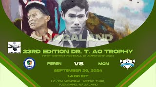 23RD EDITION DR T AO TROPHY  PEREN VS MON  SF2  LOYEM MEMORIAL ASTRO TURF TUENSANG [upl. by Gunter]