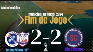 DALLAS UFSM B vs SÃO CAETANO [upl. by Nnaesor]