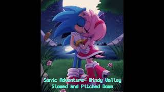 Sonic Adventure Windy Valley Slowed and Pitched Down [upl. by Mollie278]