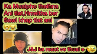 Jampj React thuai ang aw jlalrosanga fuhchiangtea youtube [upl. by Laspisa]