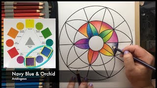 How to Blend with Crayola Colored Pencils Tutorial Blending Using 2 Colors [upl. by Irvine]