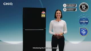 CHiQ 348L Inverter Frost Free Top Mount Refrigerator Black CTM347NB5E [upl. by Aldredge]