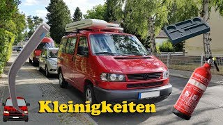 Drehkonsole Feuerlöscher Windabweiser und mehr im VW T4 [upl. by Hapte504]