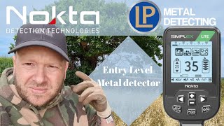 Nokta Simplex Lite Beginner Metal Detector Metal Detecting UK [upl. by Kassity439]