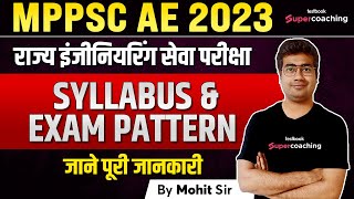 MPPSC AE Syllabus 2023  MPPSC State Engineering Services Syllabus amp Exam Pattern  By Mohit Sir [upl. by Solitta]