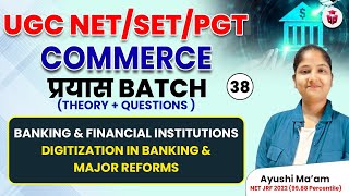 Banking amp Financial Institutions Important Topics  UGC NETSETPGT 2024 Commerce by Ayushi Mam [upl. by Teragram]