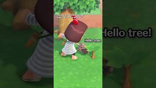 How money trees work animalcrossing animalcrossingnewhorizons acnh myths [upl. by Dannica]