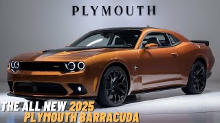 2025 Plymouth Barracuda A Modern Muscle Legend Returns Official Plymouth Release [upl. by Danby905]