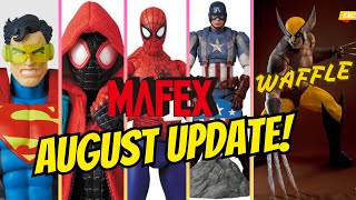 MAFEX NewsUpdate  August 2024 PLUS Mystery Box Winner Announced amp Hono Studios Wolverine Waffle [upl. by Scevour]