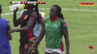 KENYA Vs UGANDA RUGBY AFRICA WOMENs SEVENS 2024 [upl. by Neelasor]