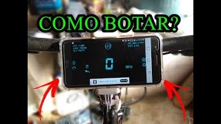 COMO BOTAR UM VELOCIMETRO NA BIKE USANDO O CELULAR KAIO BARBOSA [upl. by Emerald454]