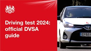 Driving test 2024 official DVSA guide [upl. by Lehacim]