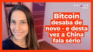 Bitcoin derrete com China de novo  Quanto investir para ganhar R 1 mil por mês em dividendos [upl. by Oniratac]