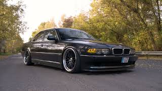 BMW E38 730D STANCED [upl. by Anole295]