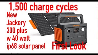 Jackery 300 Plus Solar Generator  Full UK Review  Play at 125X speed [upl. by Iorio]