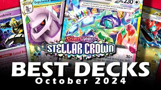 Top 10 Meta Decks in Pokémon TCG October 2024 [upl. by Atinuahs538]