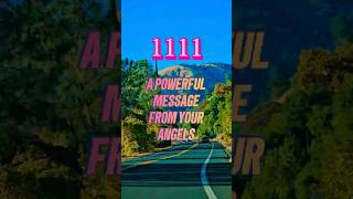 1111 Angel Number Meaning A Powerful Message From Your Angels youtubeshorts affirmations [upl. by Cilegna]