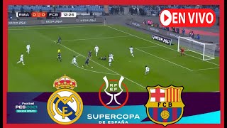 Real Madrid vs Barcelona EN VIVO  Supercopa de España 2024  Partido EN VIVO Ahora Hoy [upl. by Elleirbag]