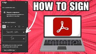 How to Sign PDF with Digital Signature Certificate in Adobe Acrobat Reader [upl. by Enelime148]