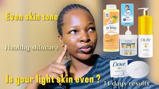 How to Get an Attractive Even light complexion  Your skincare guide for Total body care ✨ [upl. by Rebmetpes]