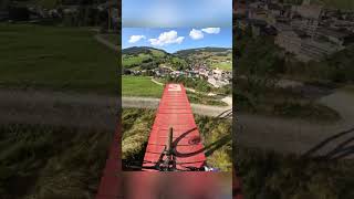 Feierabend einläuten in Saalbach 🍻  XLine  Roadgap mtb bike gopro shorts saalbach [upl. by Yeliah]