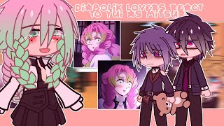 Diabolik lovers react to Yui as Mitsuri Kanroji DIABOLIK LOVERS X DEMON SLAYER  Change speed 2x [upl. by Anatol]