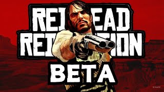 a incrível BETA de RED DEAD REDEMPTION 1 [upl. by Rebeka418]