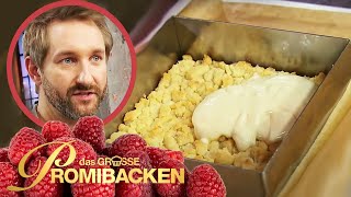 Cheese Aufgabe Eins fordert kreative Käsekuchen  12  Aufgabe  Das große Promibacken  SAT1 [upl. by Seeto]