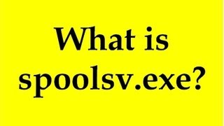 What is spoolsvexe [upl. by Subir]