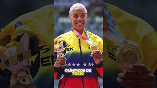 ¡Yulimar Rojas La Reina del Triple Salto 🏅🇻🇪 shorts [upl. by Groeg]